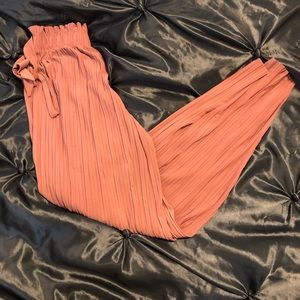 Flowey mauve bottoms